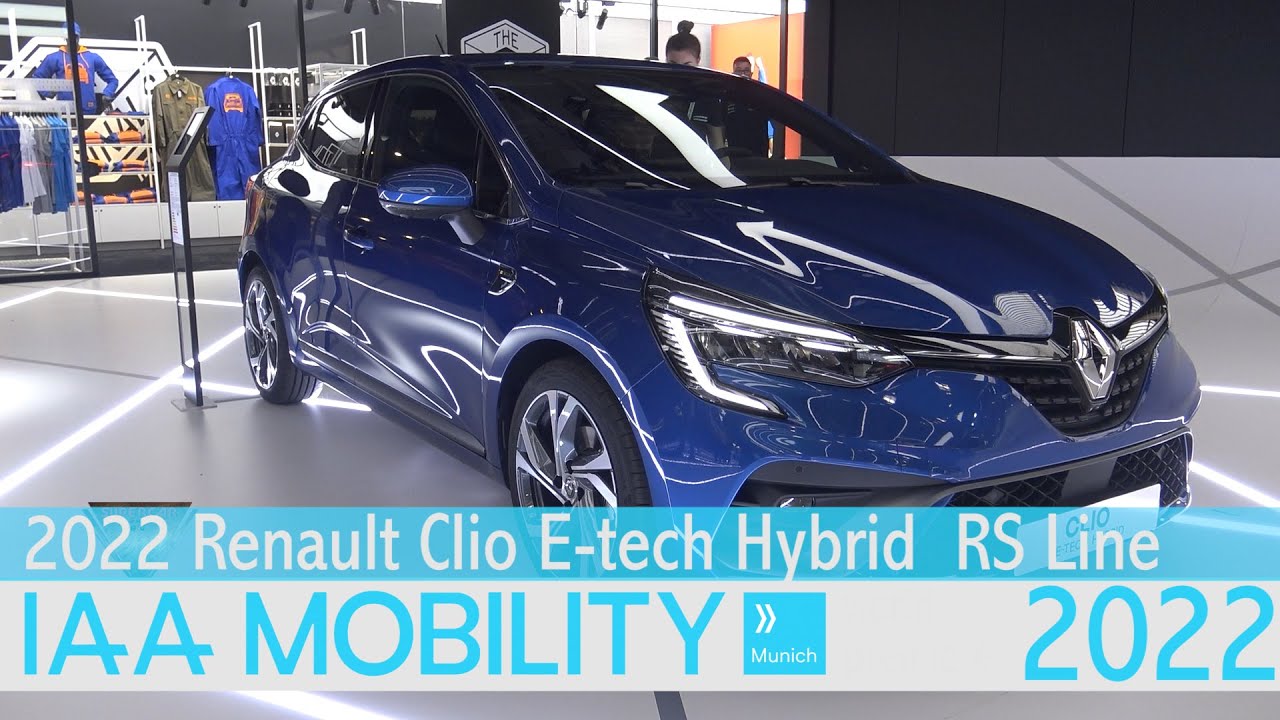 2022 Renault Clio E Tech Hybrid RS Line  Interior and Exterior Walkaround IAA