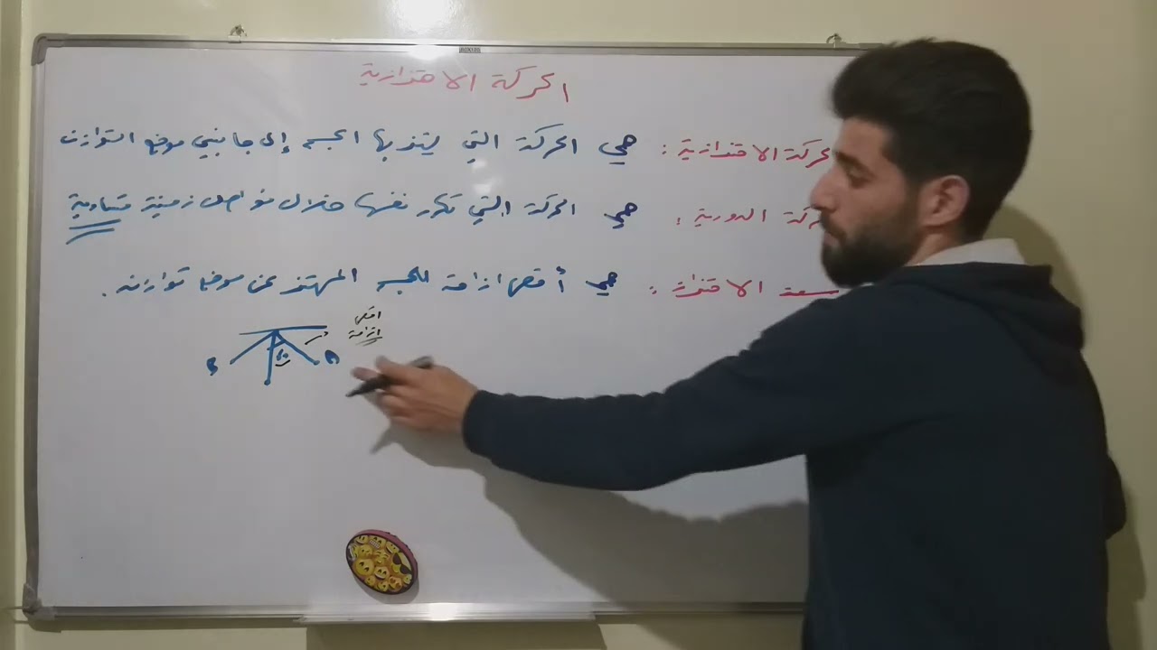 شرح درس الحركة الاهتزازية من وحدة الأمواج والاهتزازات .#تاسع #بكالوريا #سوريا #فيزياء #كيمياء #حديث