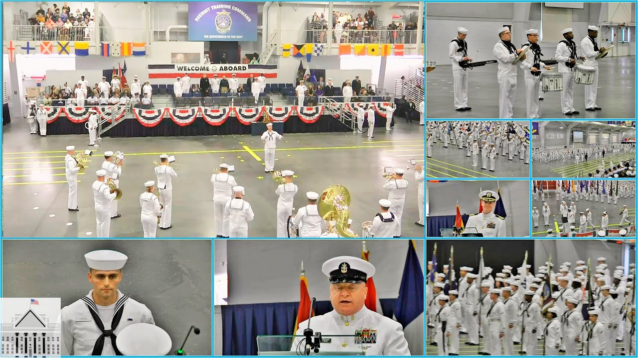 U.S. Navy Recruit Training Command Graduation on Sep 29, 2023.