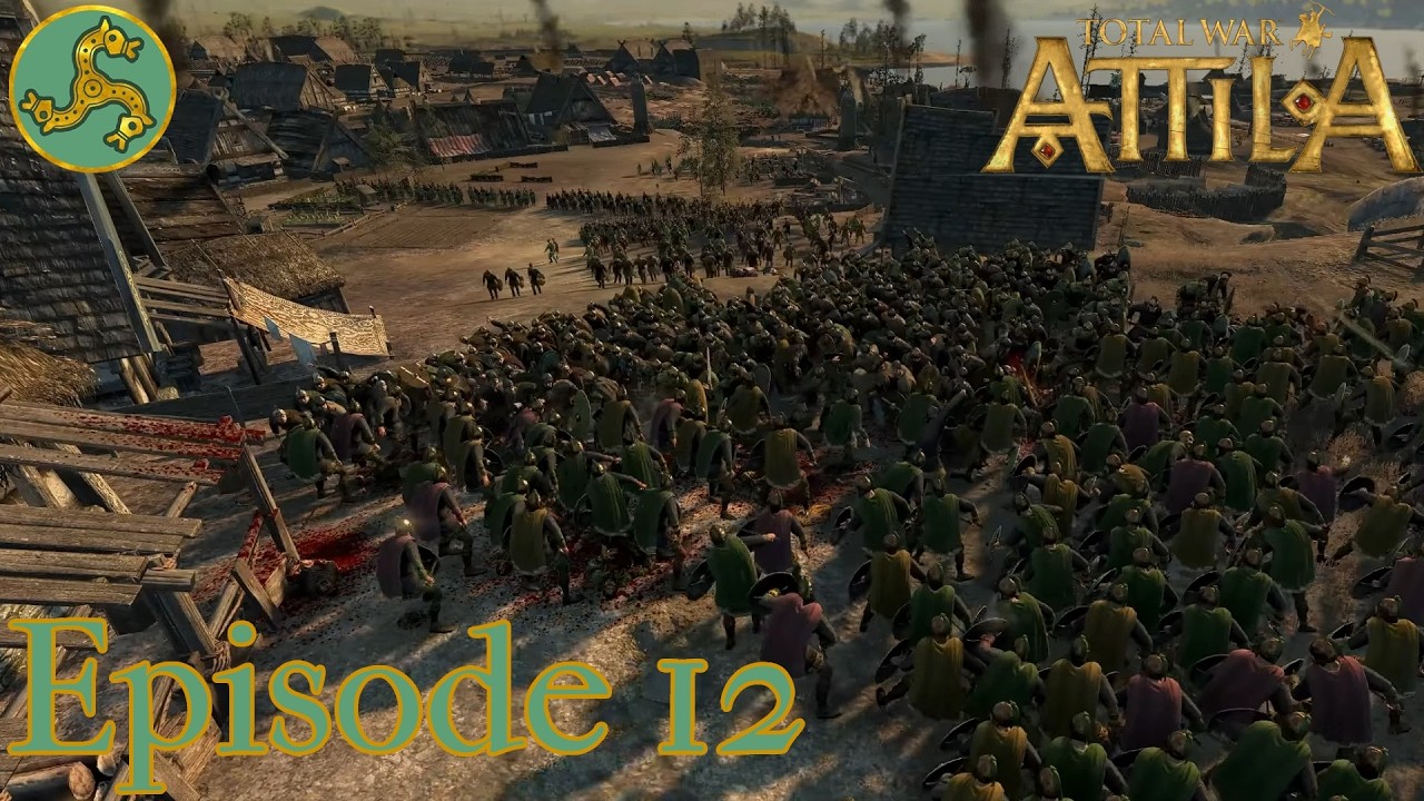 A Noble Sacrifice! Ep 12 Franks Campaign Total War Attila (Very Hard)