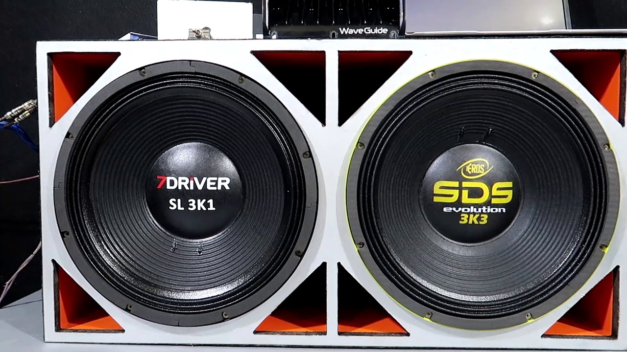 TRETA! 7Driver SL 3K1 vs Eros SDS 3K3 - Comparando até as TRIPAS