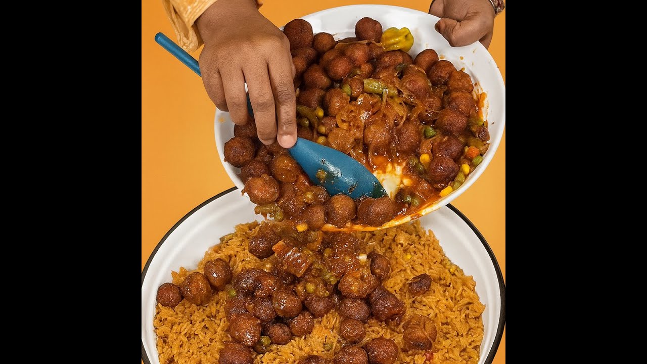 Riz Gras aux Boulettes de Poisson| Recette Africaine