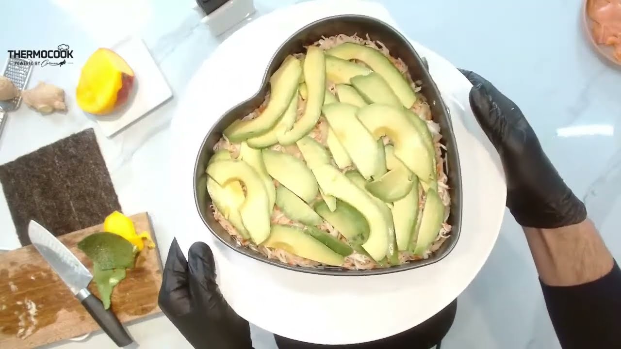Thermocook Pro M 3.0 Live Cooking Sessions - Heart-Shaped Sushi Cake