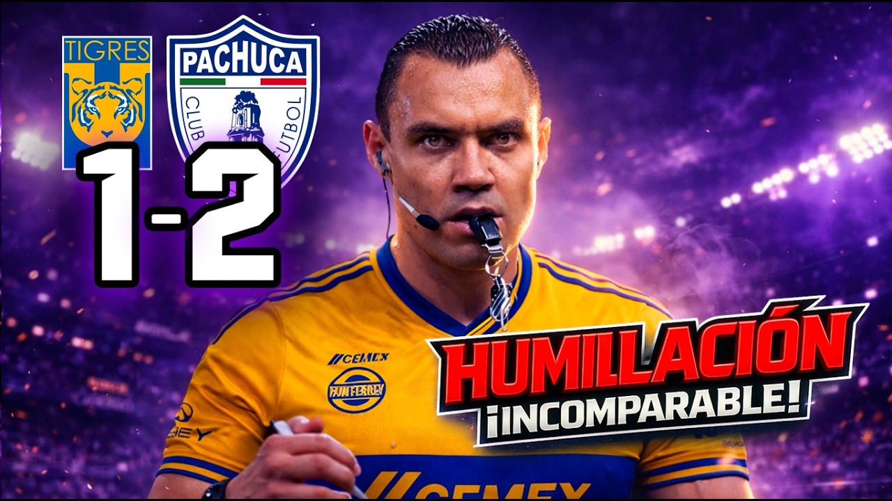 Tigres 1-2 Pachuca | Aunque el VAR roba al Tuzo Tigres es HUMILLADO