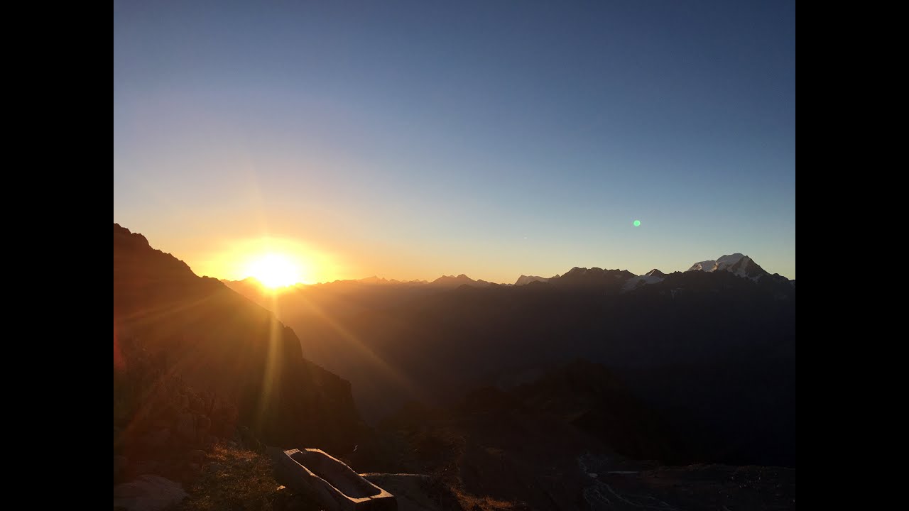 prière du pèlerin de la montagne