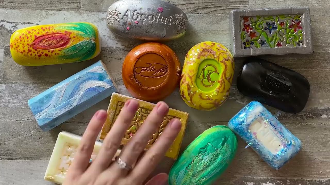 3X |ASMR Soap cutting | Soap Carving