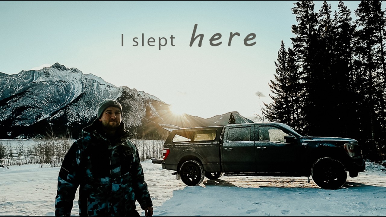 I Found the Perfect Winter Truck Camping Spot
