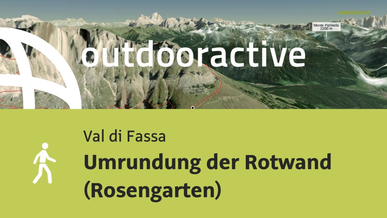 Umrundung der Rotwand (Rosengarten)
