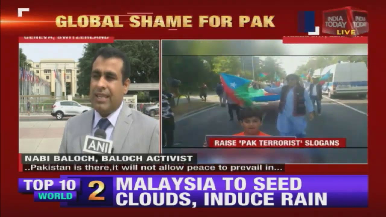 Global Shame On Pak : Genocide Posters Exposed In Germany Ouside UN Office Against Pak