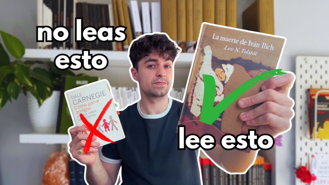 LA AUTOAYUDA HA MUERTO. ES EL MOMENTO DE LEER FICCIÓN
