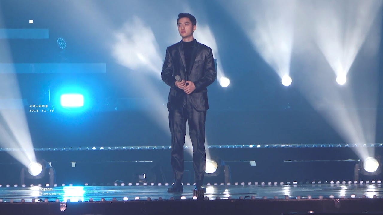 181225 SBS 가요대전 특별무대 - 12월의 기적 (D.O. Focus)