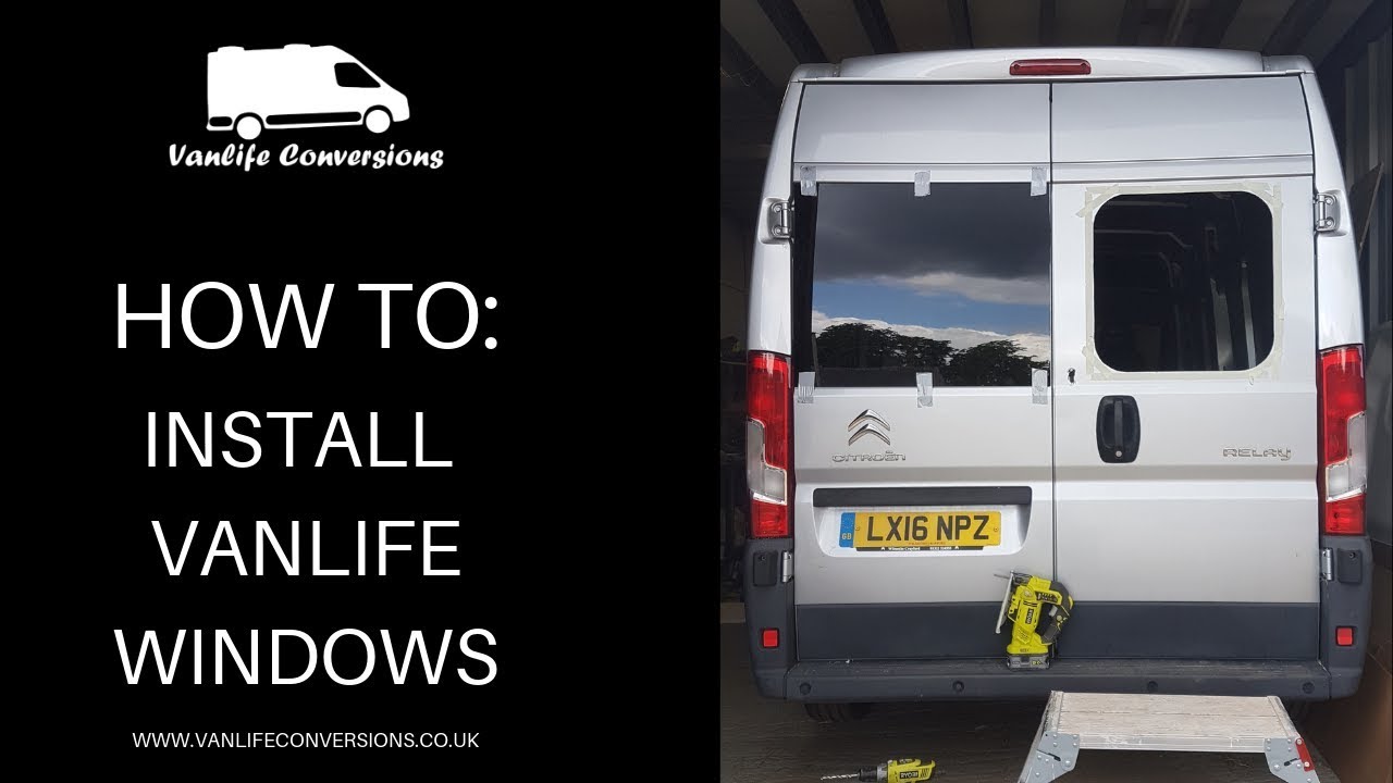 How to fit a window into your van conversion