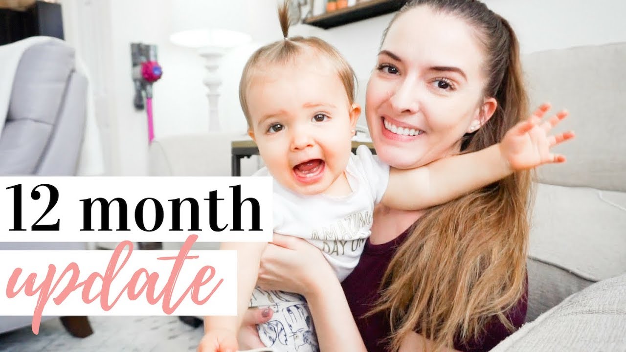 12 MONTH BABY UPDATE | 1 YEAR OLD BABY 😭💕👶🏼