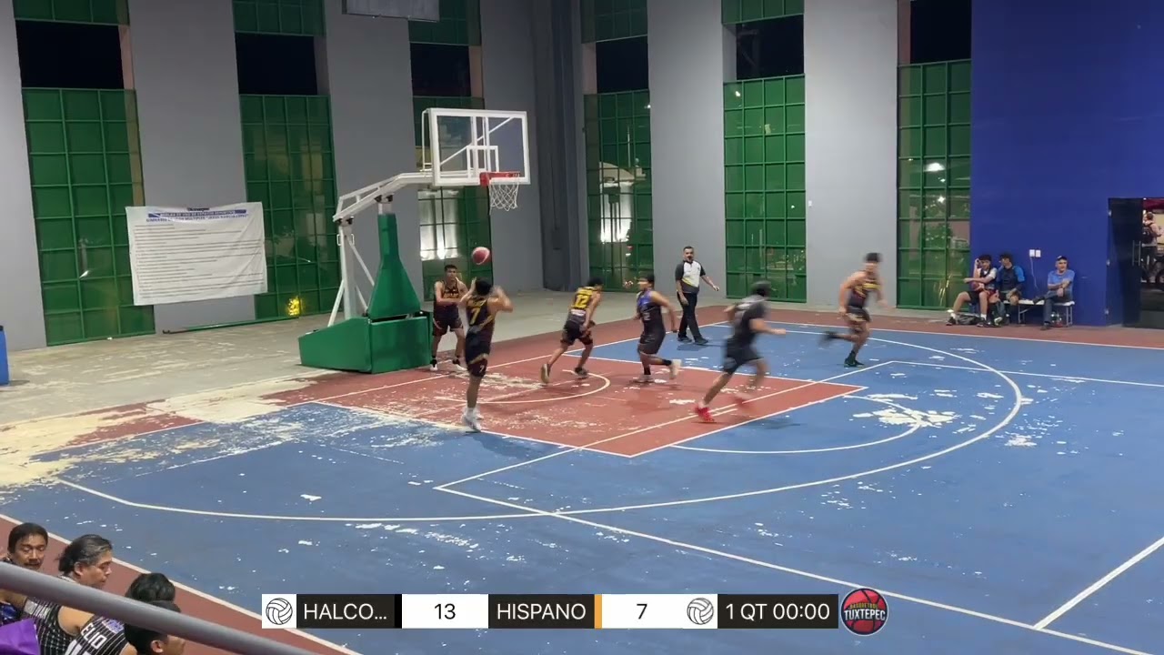 Halcones vs Hispano 🏀 | Liga Municipal de Básquetbol Tuxtepec – Jornada 5 | Partido Completo