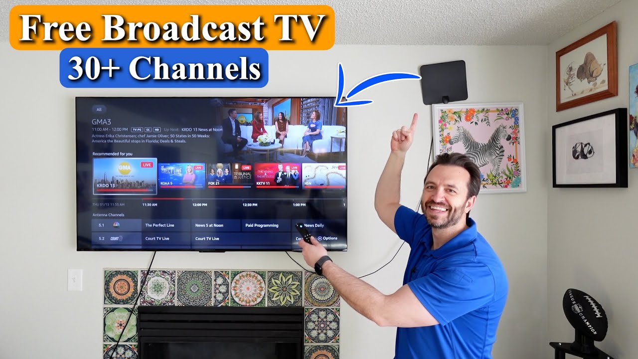 Connect an Antenna to a Smart TV in 5 Minutes
