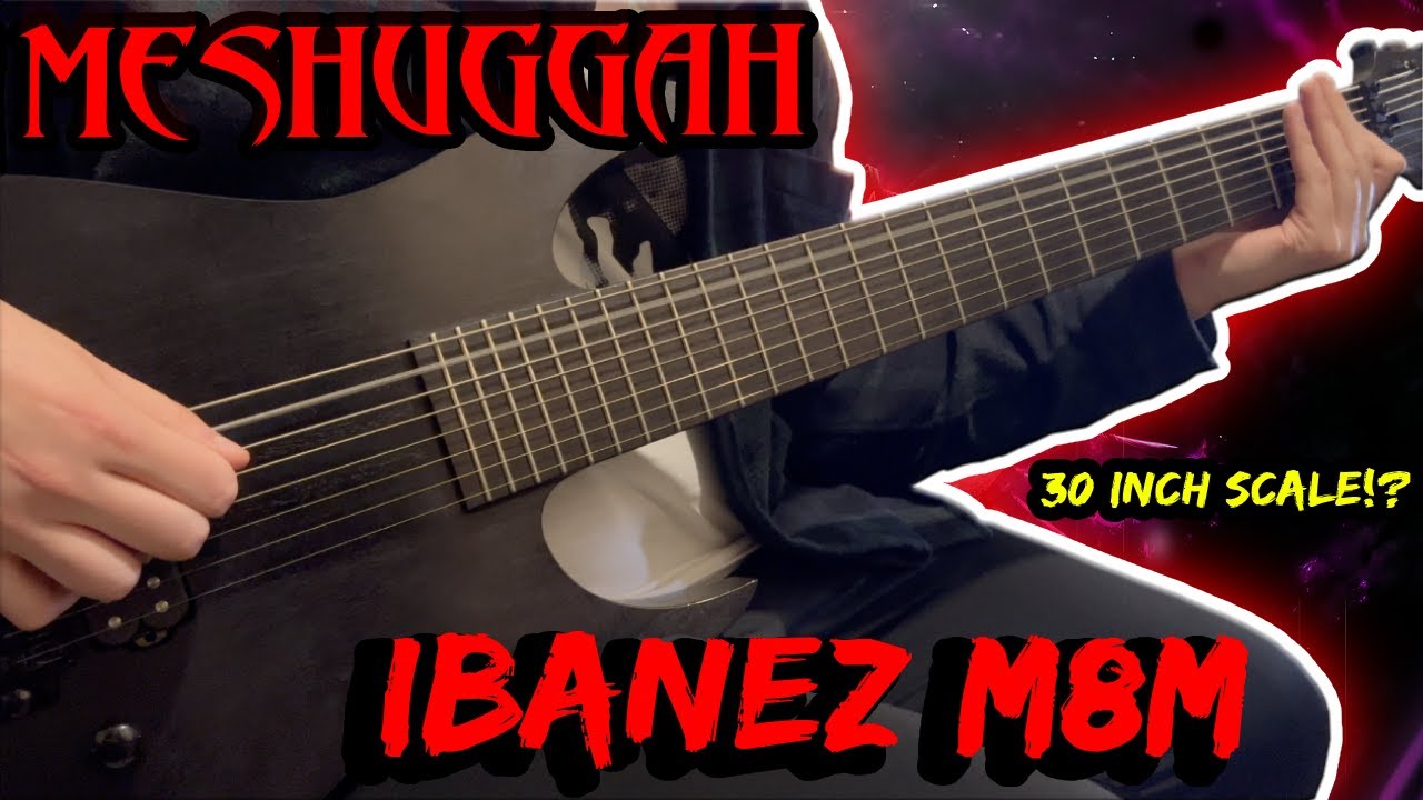 Ibanez M8M NAILS the Meshuggah Tone!