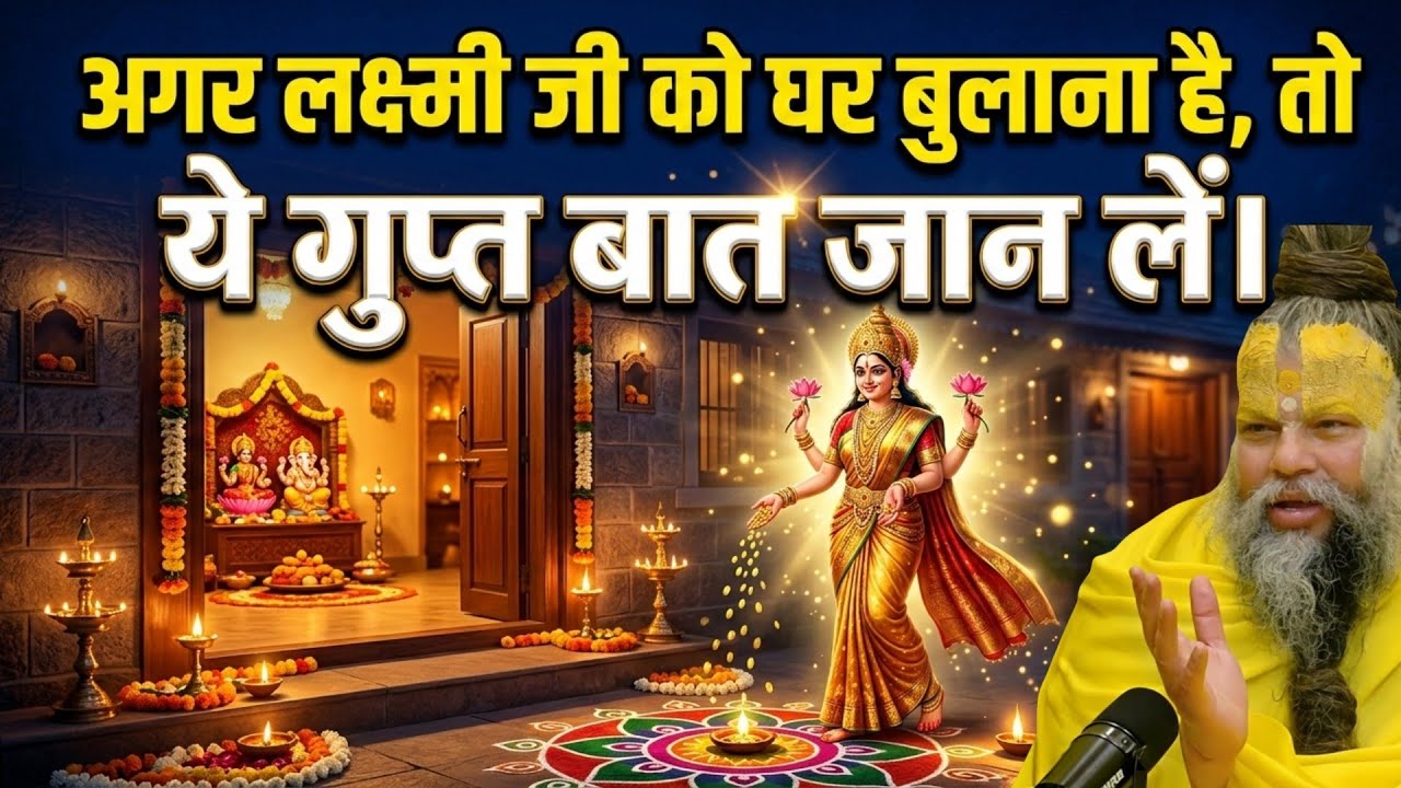 अगर लक्ष्मी जी को घर बुलाना है, तो ये गुप्त बात जान लें। Preamanad ji Maharaj 