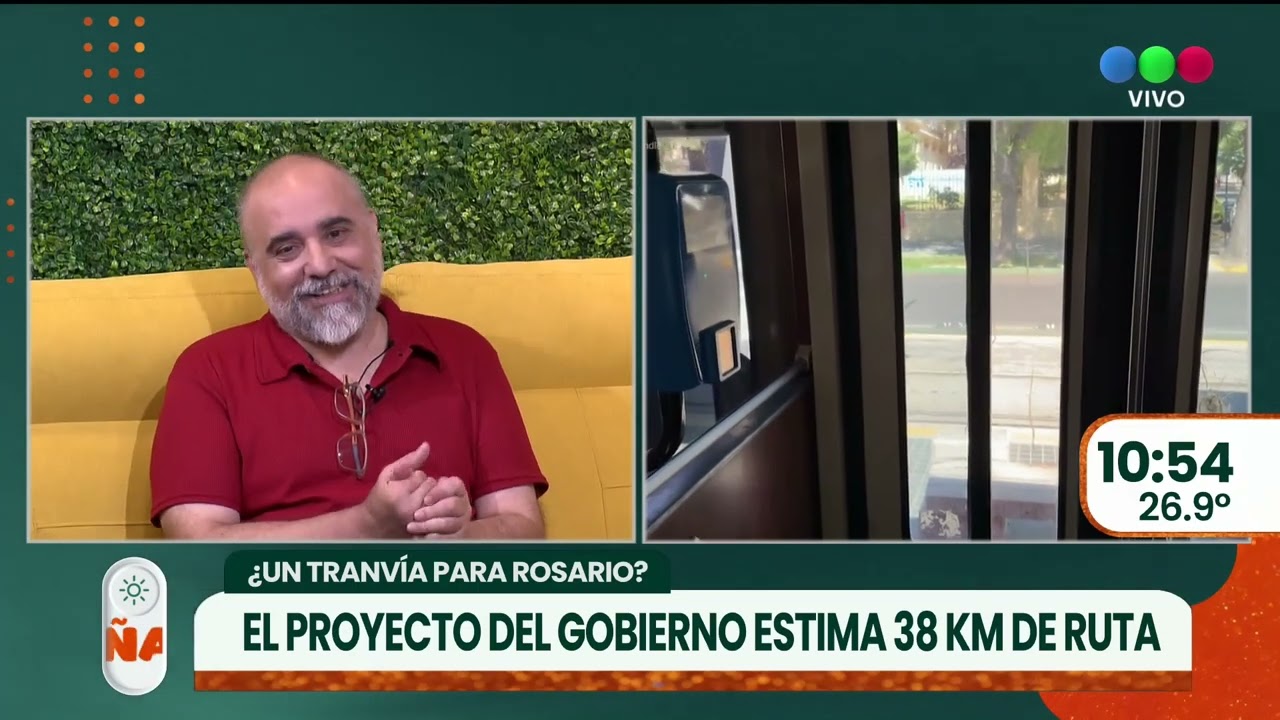 ¿Un tren eléctrico para Rosario? | TELEFE ROSARIO