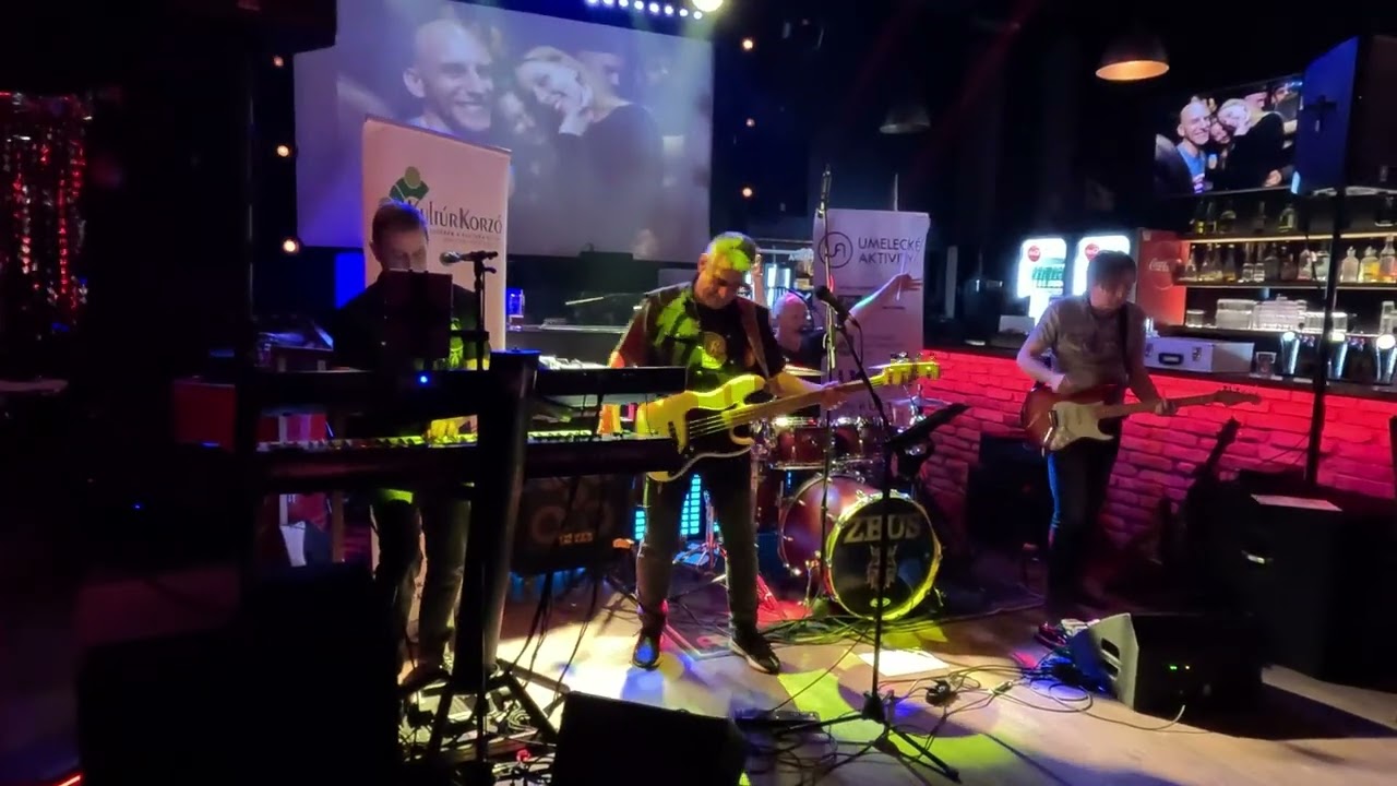 Zeus rock cover band - Amsterdam pub Érsekújvár 2023 4. 27. |4K|