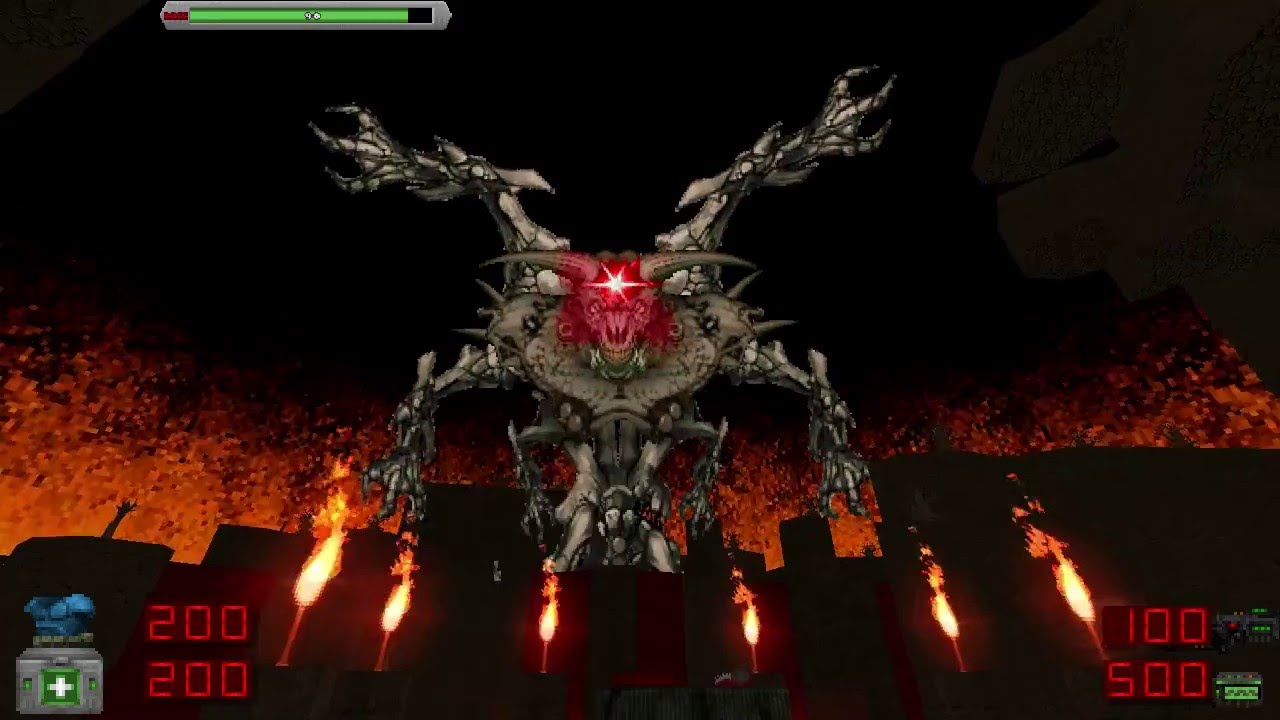 Brutal Doom: Hell on Earth (v20b) - Final Boss [Ultra-Violence]