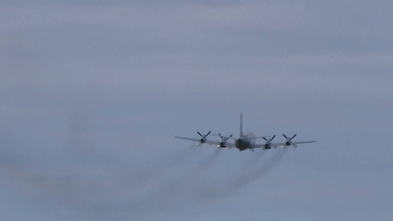 low pass P-3 Orion full speed flyby HD raw .TOD file.