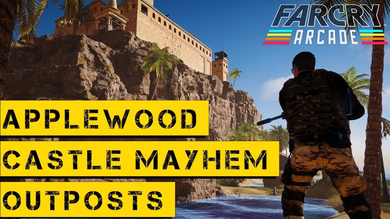 FAR CRY 5 ARCADE: Stealth Kills - 2 Outposts | Applewood & Castle Mayhem.