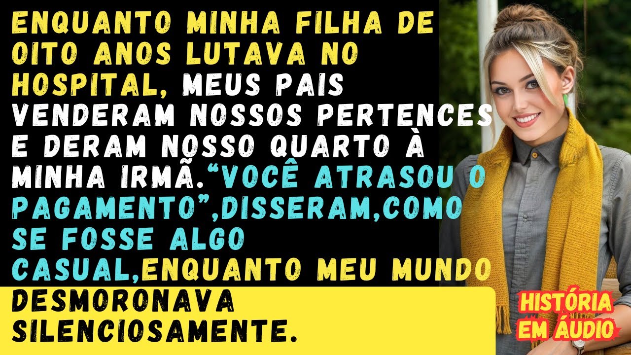 MEUS PAIS venderam nossos pertences e deram o quarto para minha irmã quando atrasamos o pagamento.