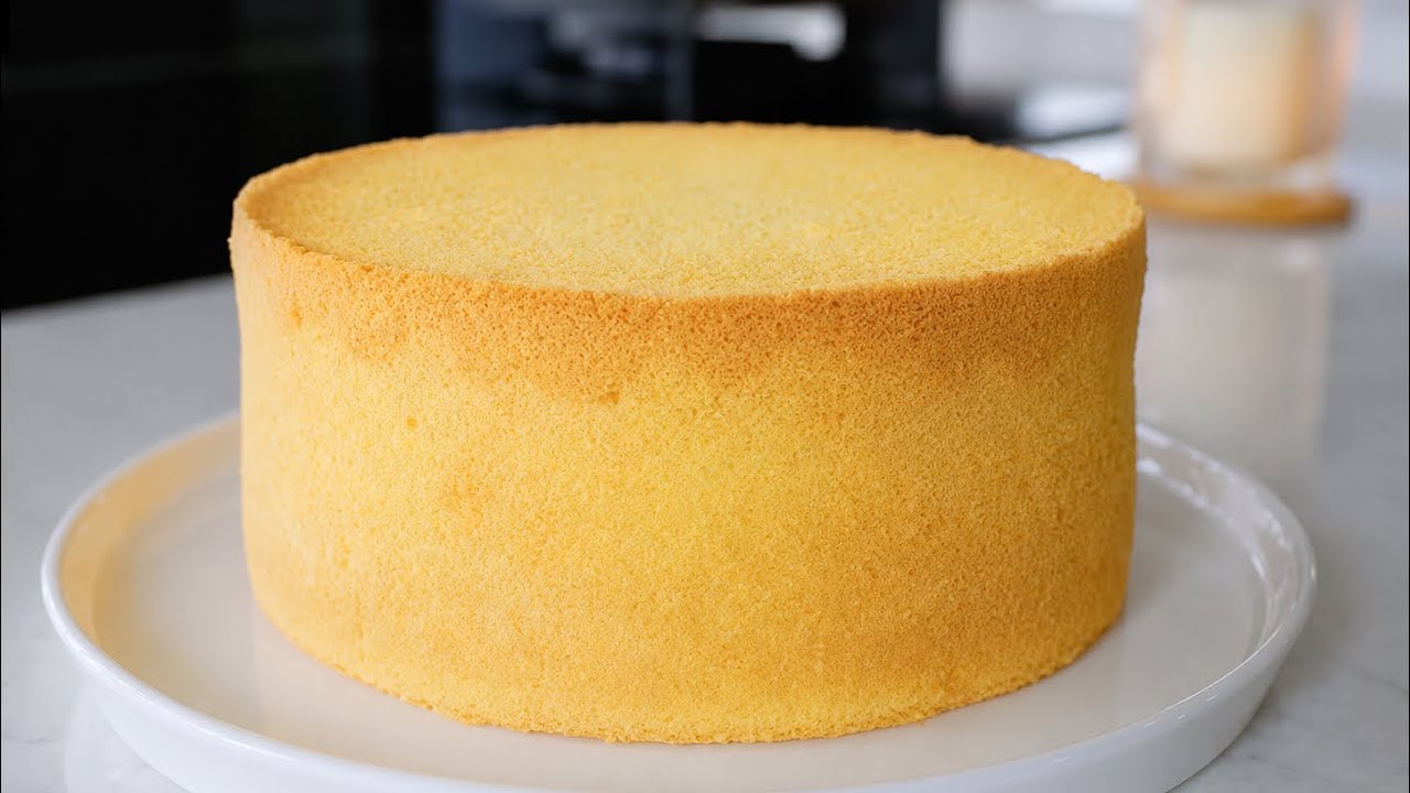 The Secret to Perfect Chiffon Cake WITHOUT Cracking or Deflating