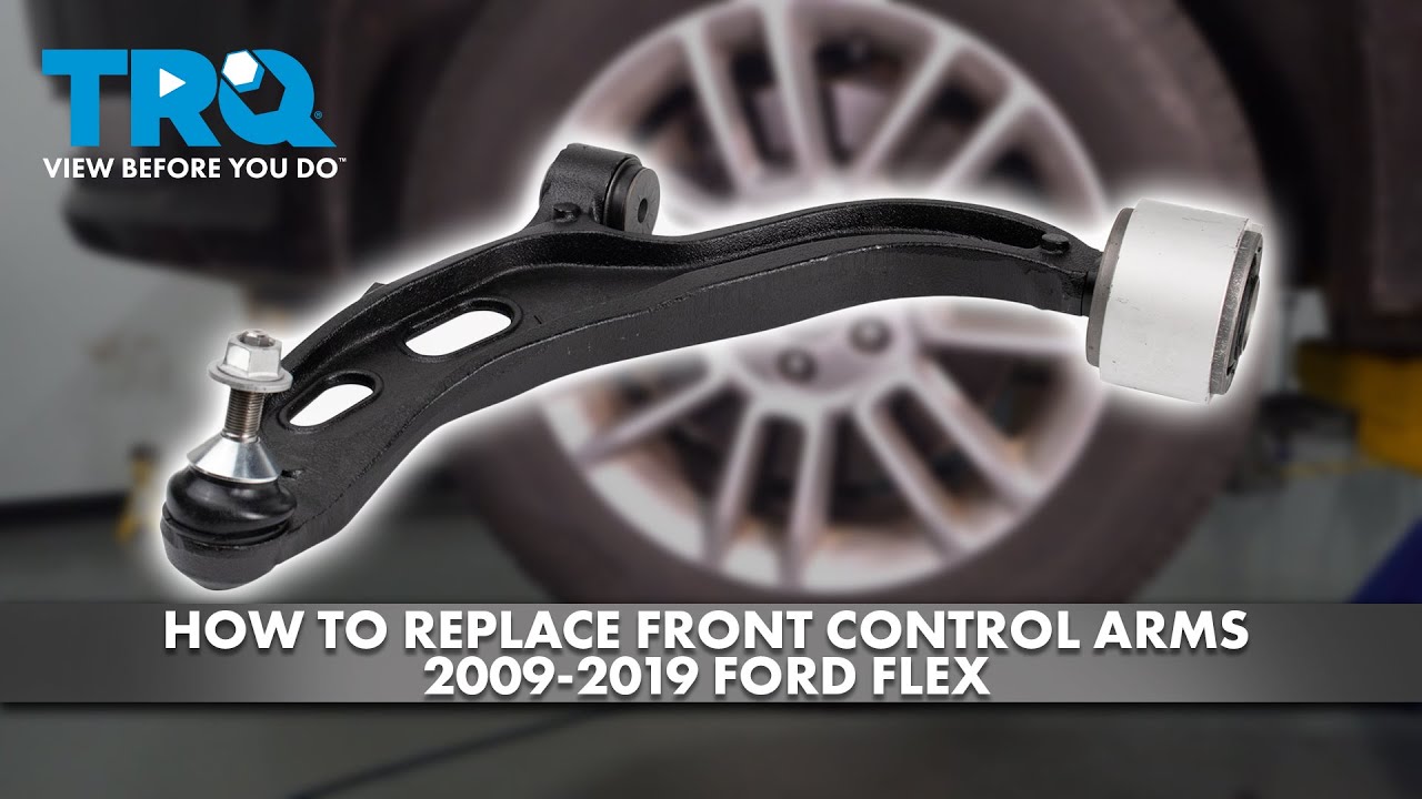 Как заменить передние рычаги подвески Ford Flex 2009-2019