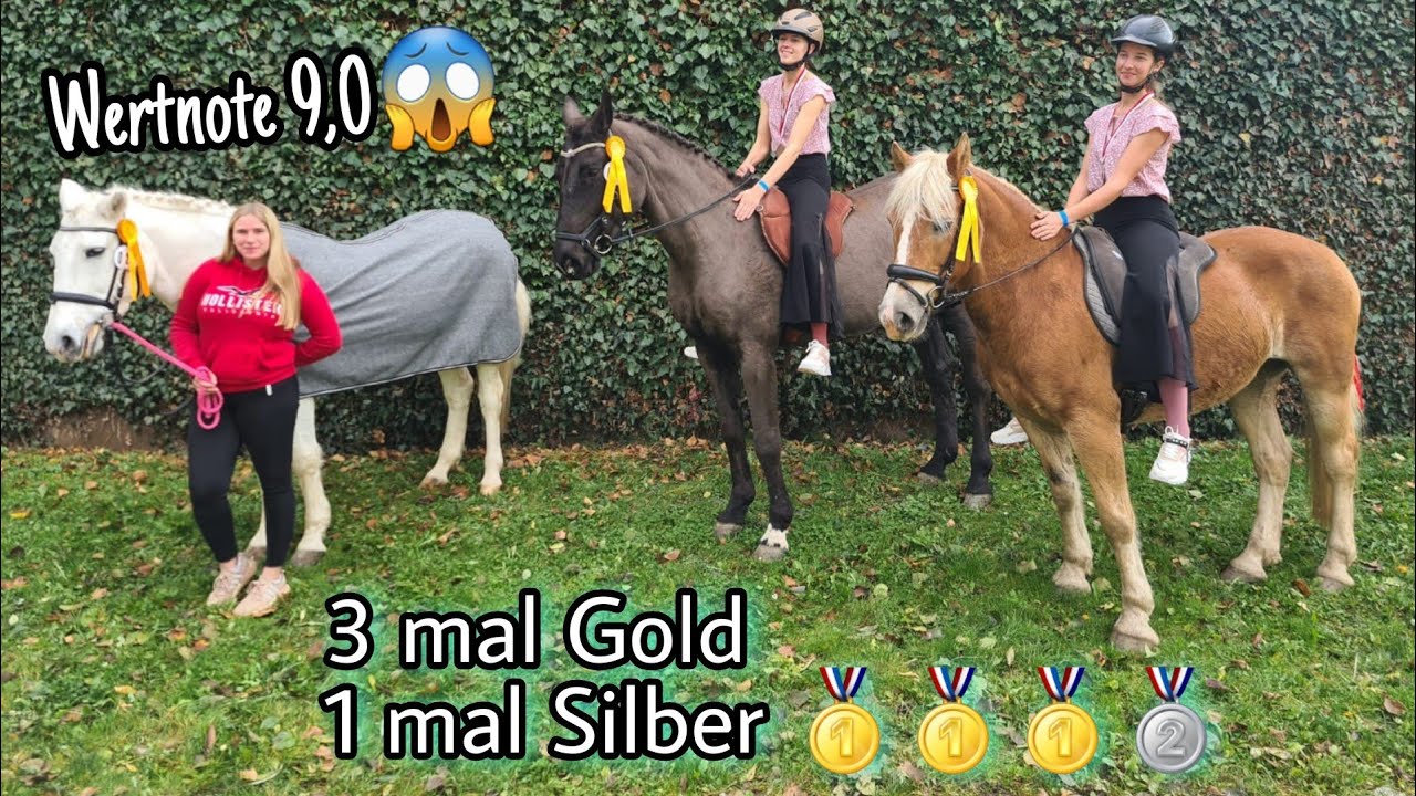 Turnier FMA🎉 Führzügel Wettbewerb mit Paula und Chanaya🦄