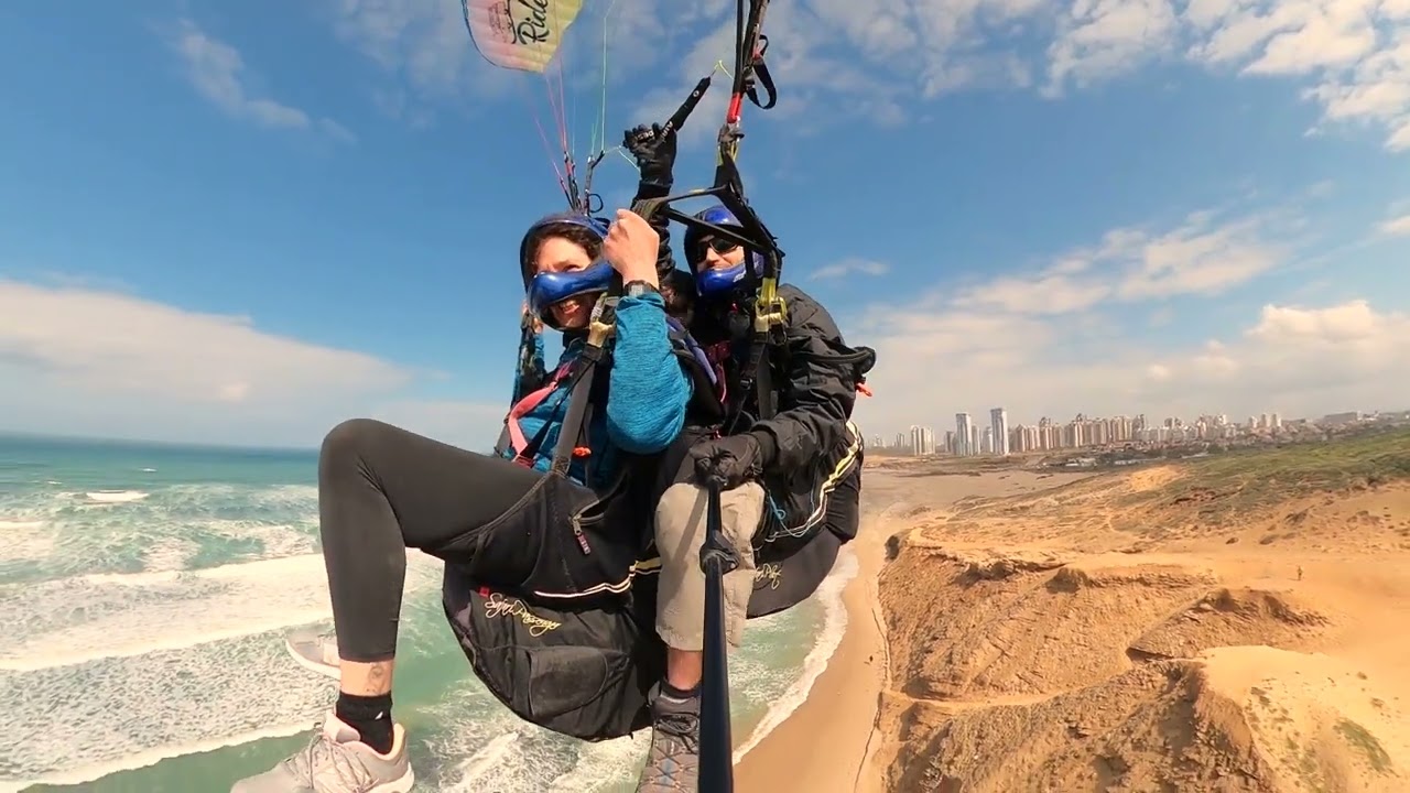Paragliding at Arsuf 04.03.2022 ריחוף בארסוף