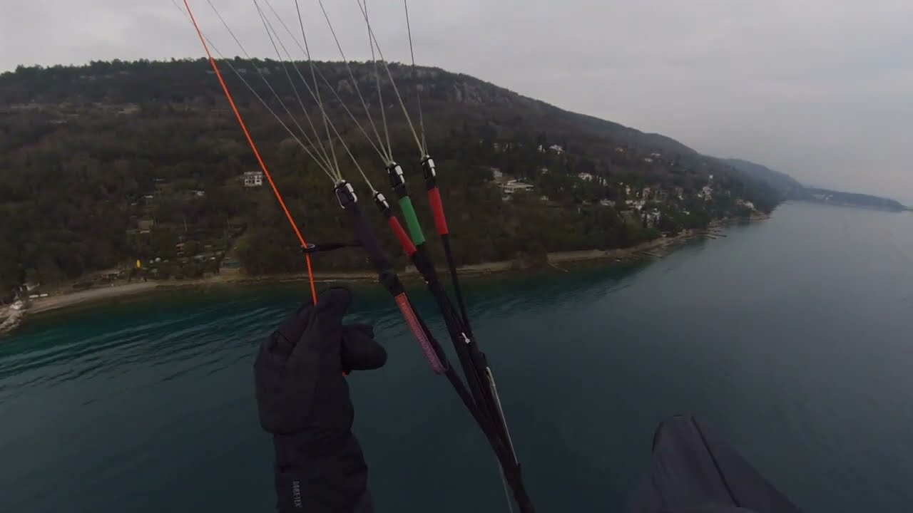 25.02.2023 - Volo da Vedetta Slataper e buca al porticciolo Santa Croce
