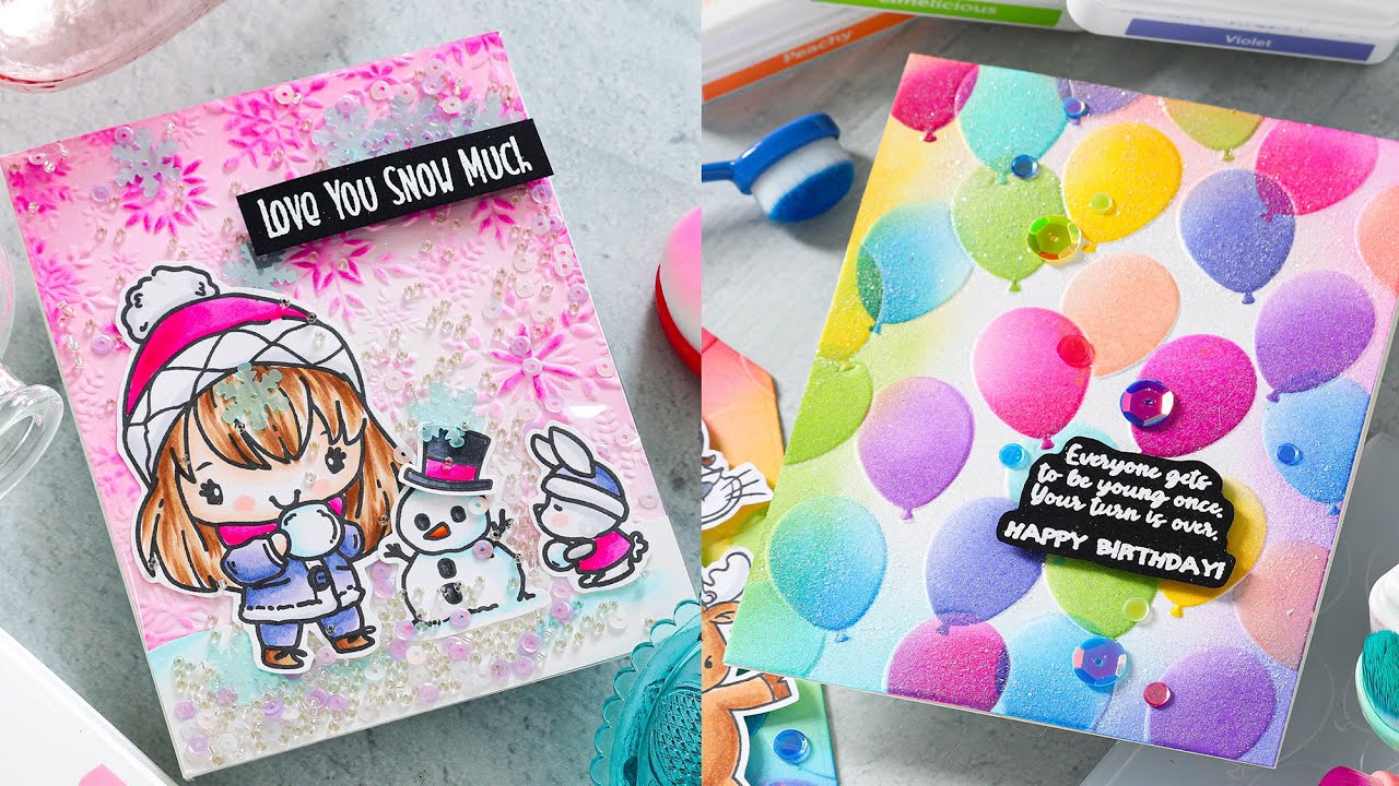 2 Ways to Color Embossing Folders + NEW STAMPtember® Sets!