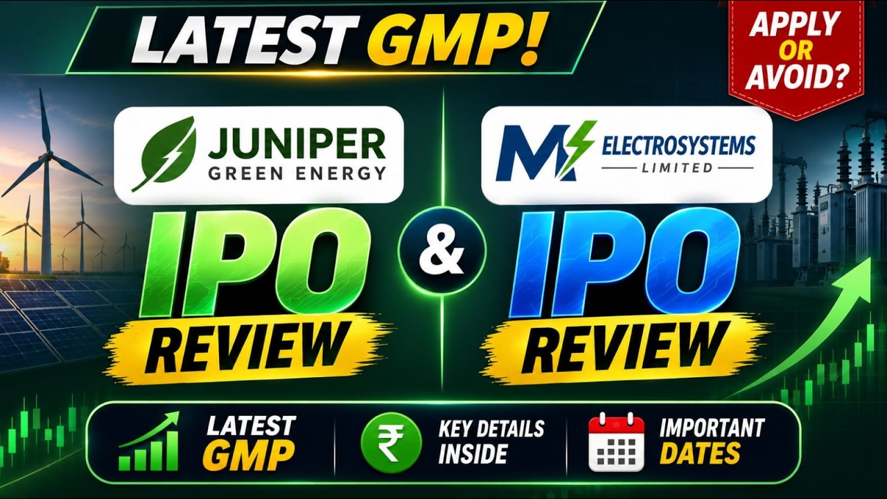 Juniper Green Energy IPO Review & MV Electrosystems IPO Review | Latest | Apply or Avoid?