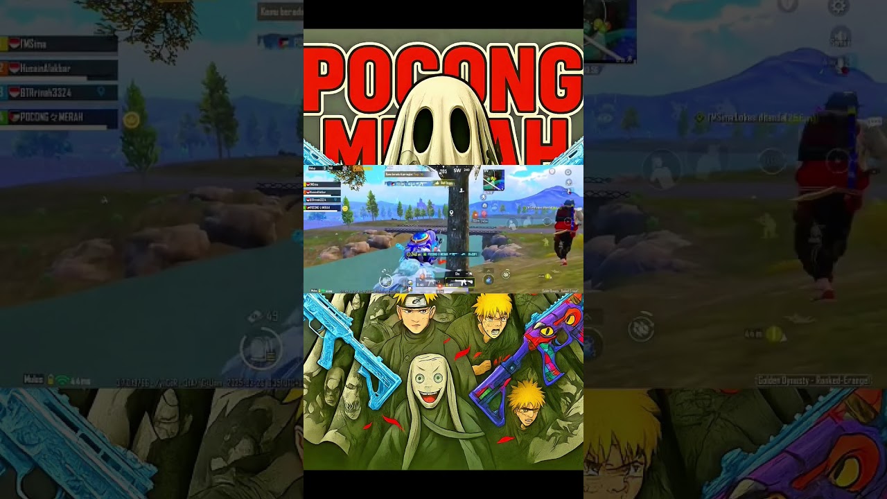 x4 the best #pocongmerah #margapocong #pubgmobile