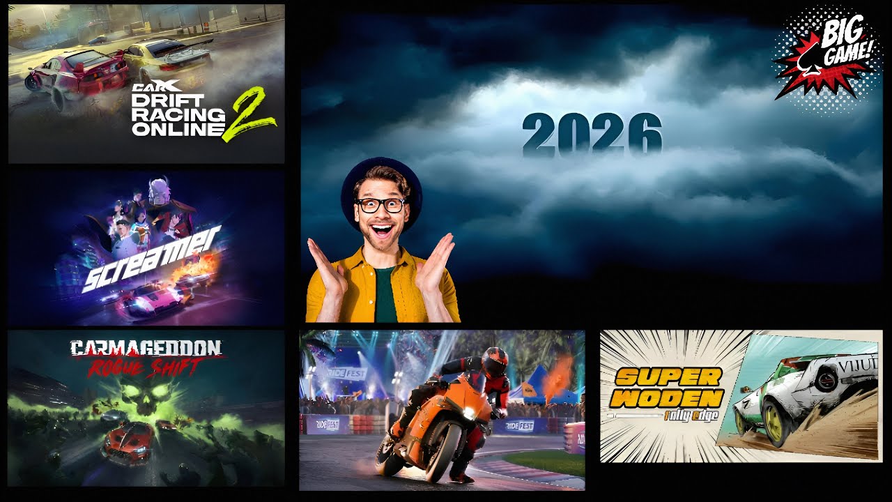 Il sortent cette année ! Aura t on de bon jeux de course en 2026 ?