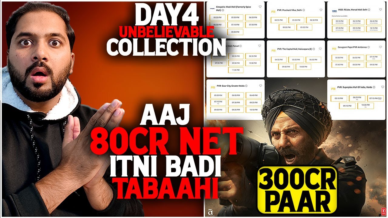 Border 2 Day 4 Republic Day Box Office Collection | Border 2 Day 3 India Collection | #Border2