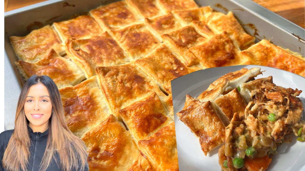 CREAMY CHICKEN PIE WITH PUFF PASTRY | HYSapientia Air Fryer Oven