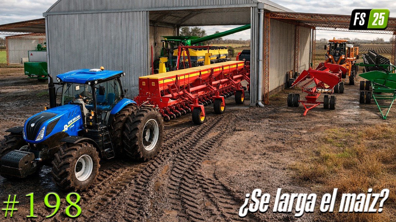 FS25 - ¿Se larga el maiz de primera? - La Colonia Map
