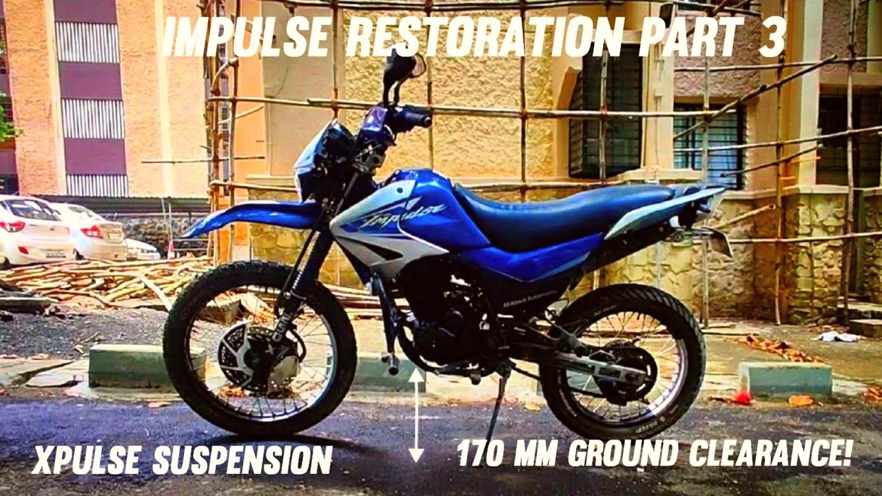 Xpulse suspension on the Hero Impulse. Rebuild part 3.