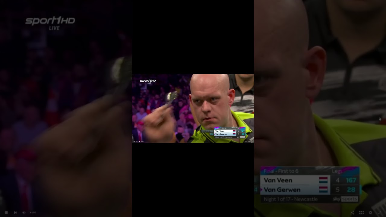 MICHAEL VAN GERWEN WINS THE FINAL! 🤯🎯 INSANE Double 14 to Seal It | Premier League Darts Day 1