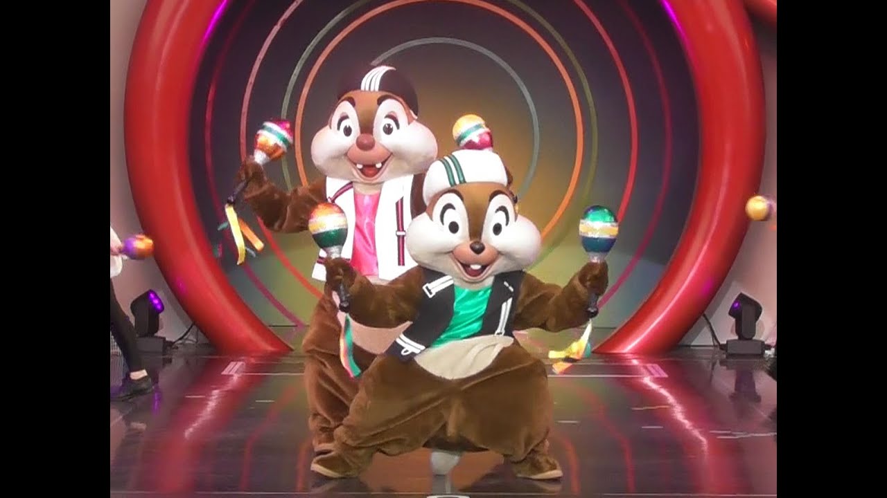 クラブマウスビートチップとデール君のマンボ！シーン