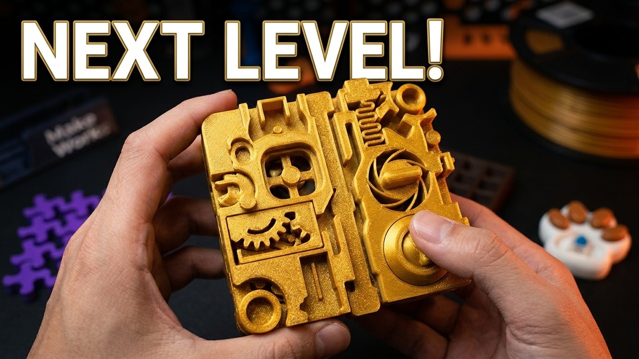 these 3d printed fidgets are next level