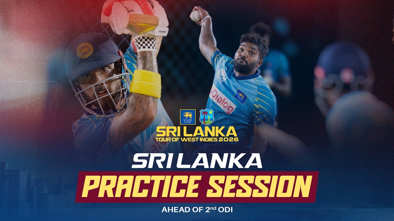 Preparations in full swing as Sri Lanka train ahead of 2nd&nbsp;ODI #WIvSL