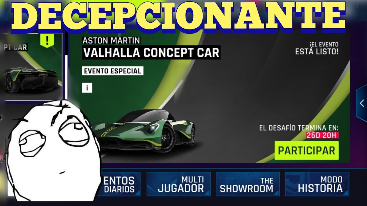 UN EVENTO... MEH | EVENTO DEL VALHALLA | Asphalt 9