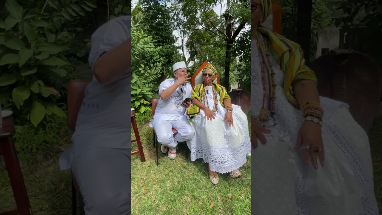 Live 151 - 12/08/2025. Papo com Fritz - 60 anos de Iniciação com Mãe Helena de Dan
