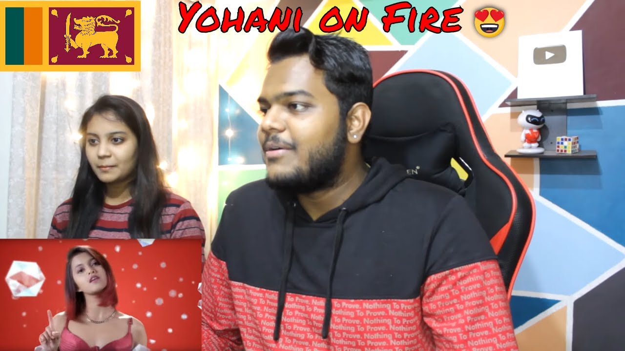 INDIANS REACTION TO Yohani - Manike Mage Hithe Tamil Version & Yohani Mashup 2021 (FM Derana)