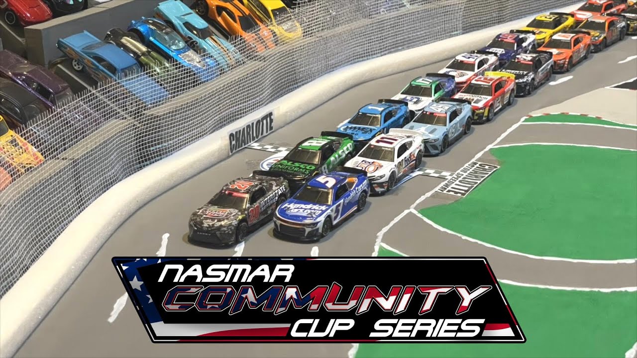 2024 NASMAR Community Cup Series Coca-Cola 600  // NASCAR Stop Motion