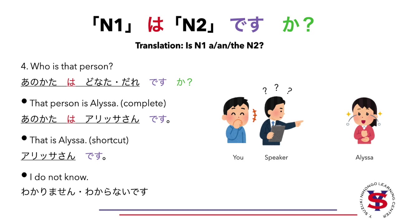 YSNLC Lesson 1 part 3