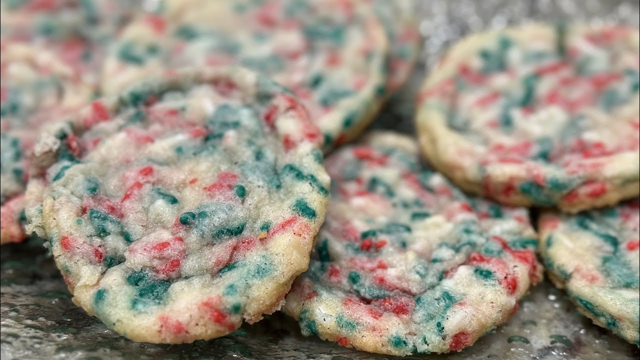 Funfetti Christmas Cookies I Gluten Free Holiday Baking